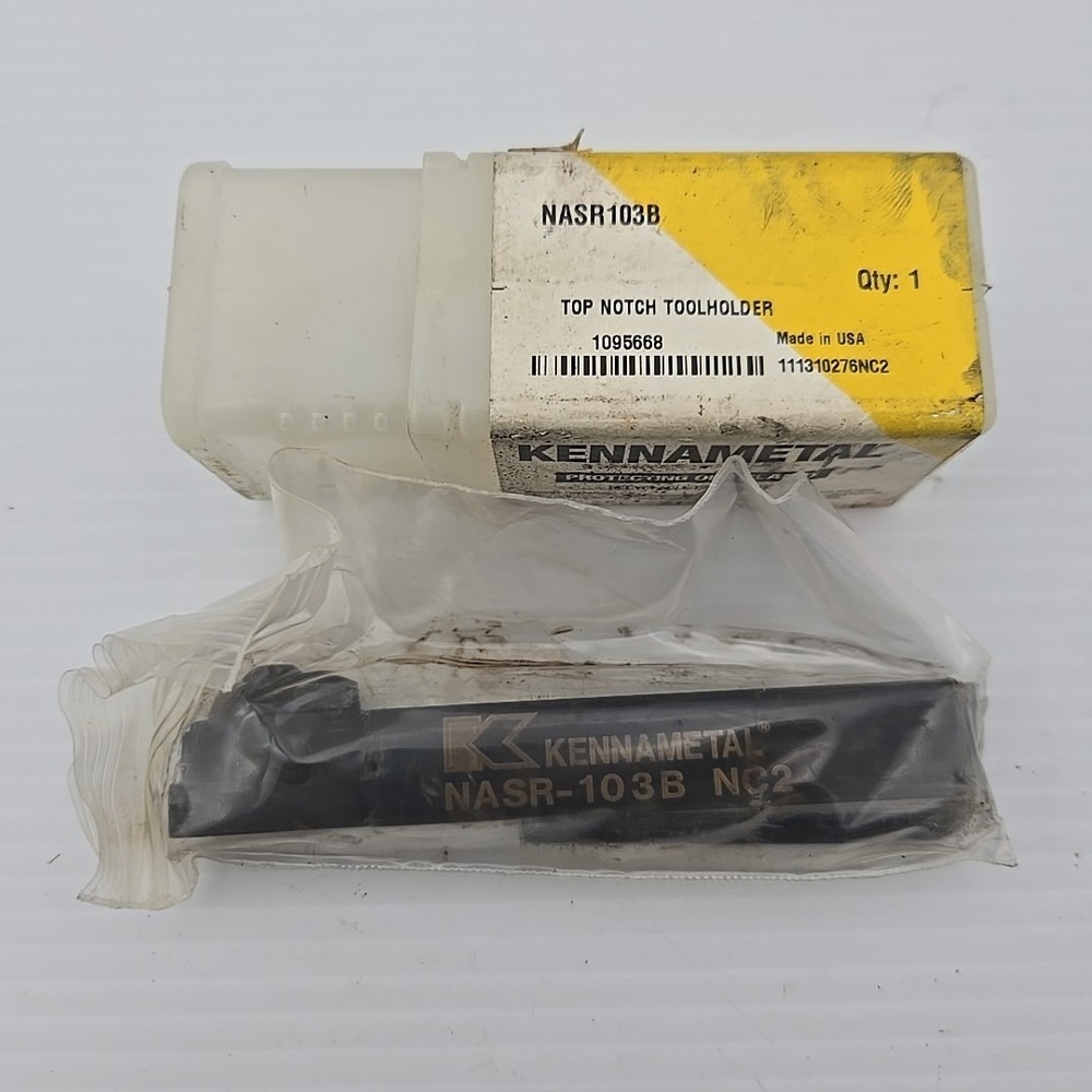 Kennametal NASR103B Indexable Tool Holder 1095668 5/8 Shank Top Notch Toolholder